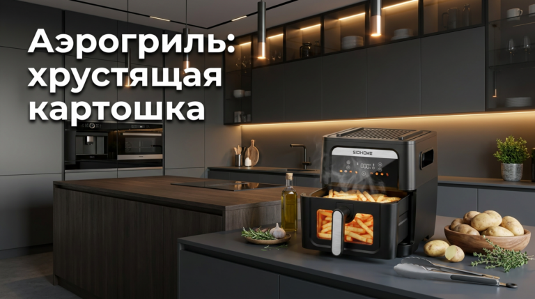 Аэрогриль картошка: деревенская картошка с хрустящими травами — рецепт