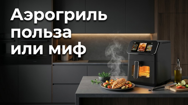 Аэрогриль польза: мифы о здоровье и реальная польза приготовления