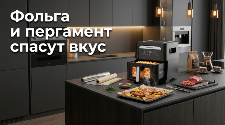 Аэрогриль: как использовать фольгу и пергамент, чтобы не портить вкус