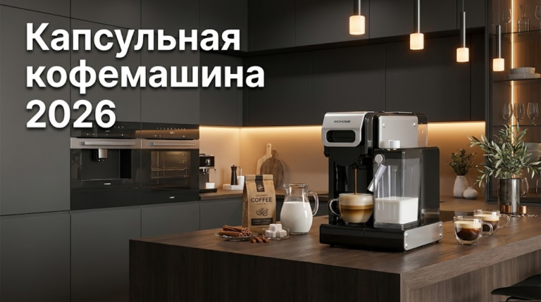 Капсульная кофемашина: как выбрать и купить в 2026 году — по отзывам