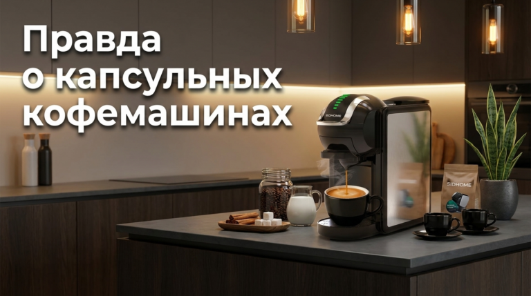 Капсульная кофемашина: 7 мифов и что она реально даёт