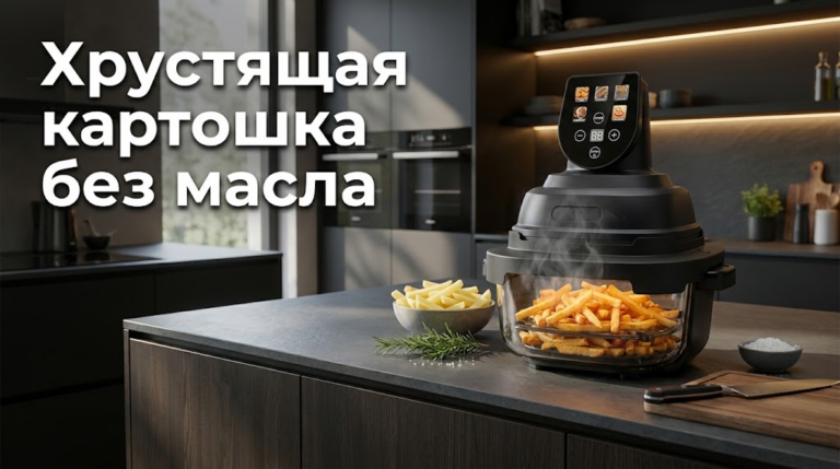 Картошка в аэрогриле: 7 шагов к хрустящей корочке без лишнего масла