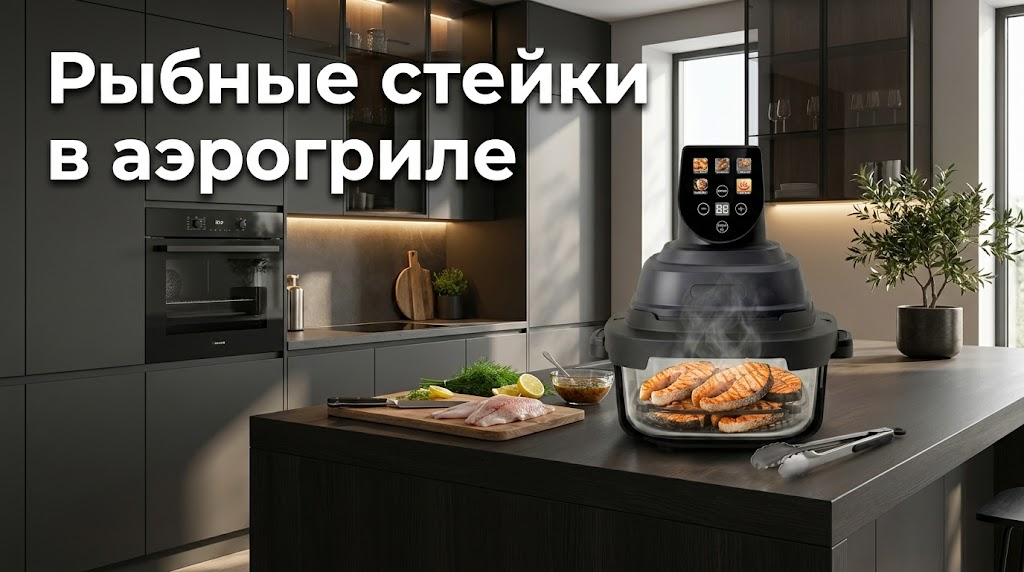Рецепты сочных стейков из кефали и наваги в аэрогриле
