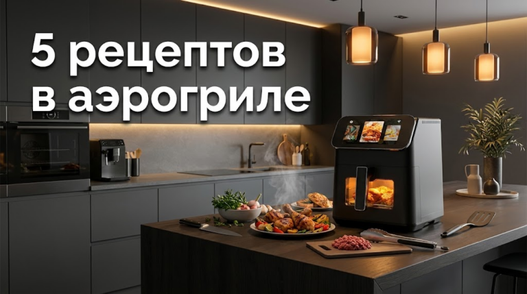 Рецепты для аэрогриля: 5 простых блюд на каждый день — пошагово с фото