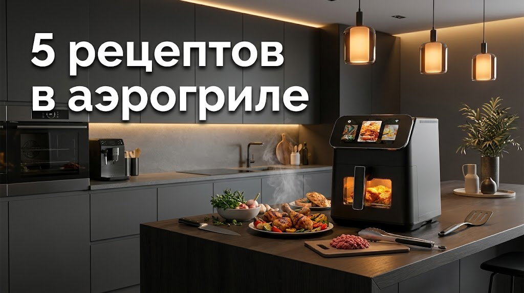 Рецепты для аэрогриля: 5 простых блюд на каждый день с пошаговыми фото