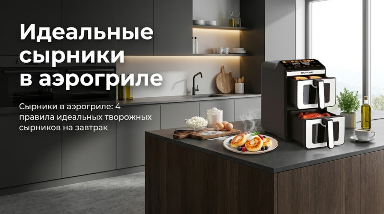 Сырники в аэрогриле: 4 правила идеальных творожных сырников на завтрак