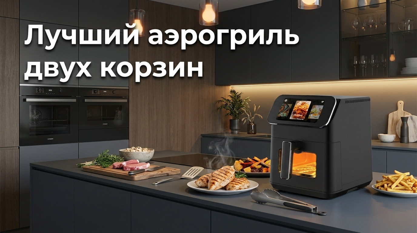 Аэрогриль с двумя корзинами, обзор моделей и советы по выбору