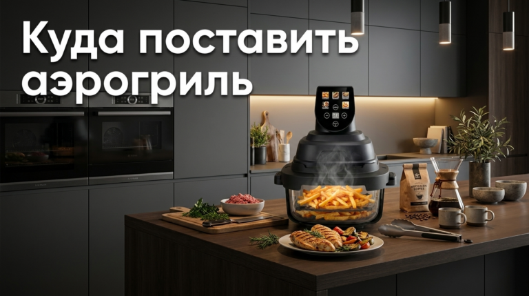 Аэрогриль купить: план расстановки на маленькой кухне — для дома