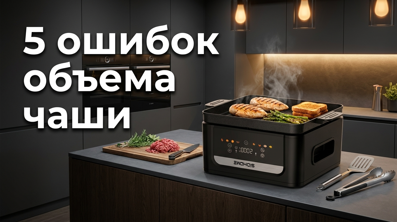 Ошибки при выборе аэрогриля