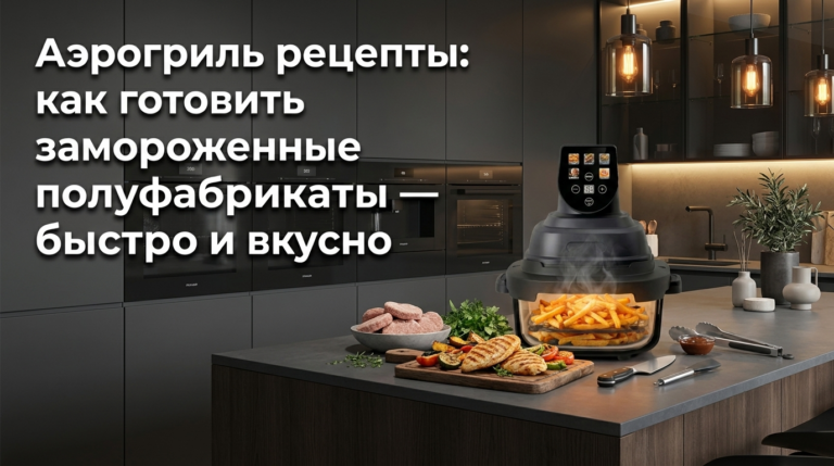 Аэрогриль рецепты: как готовить замороженные полуфабрикаты — быстро и вкусно