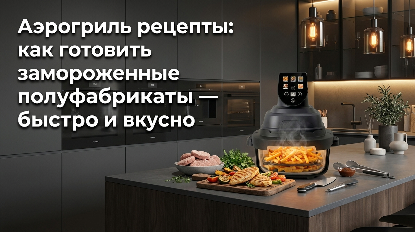Рецепты аэрогриля для быстрого приготовления замороженных полуфабрикатов