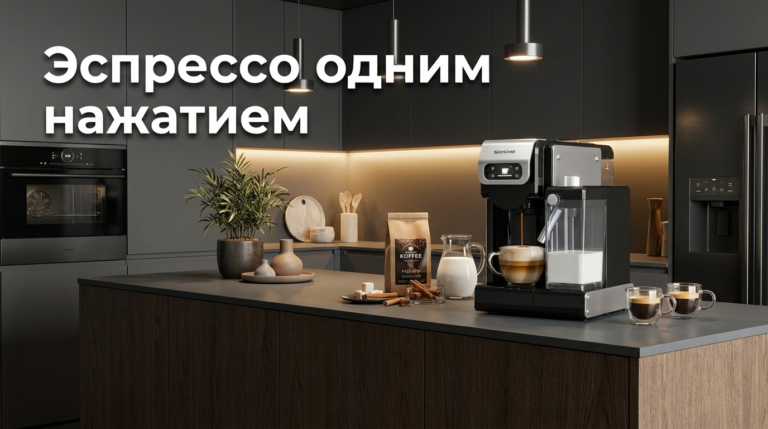 Автоматическая кофемашина: как получить идеальный эспрессо дома одним нажатием