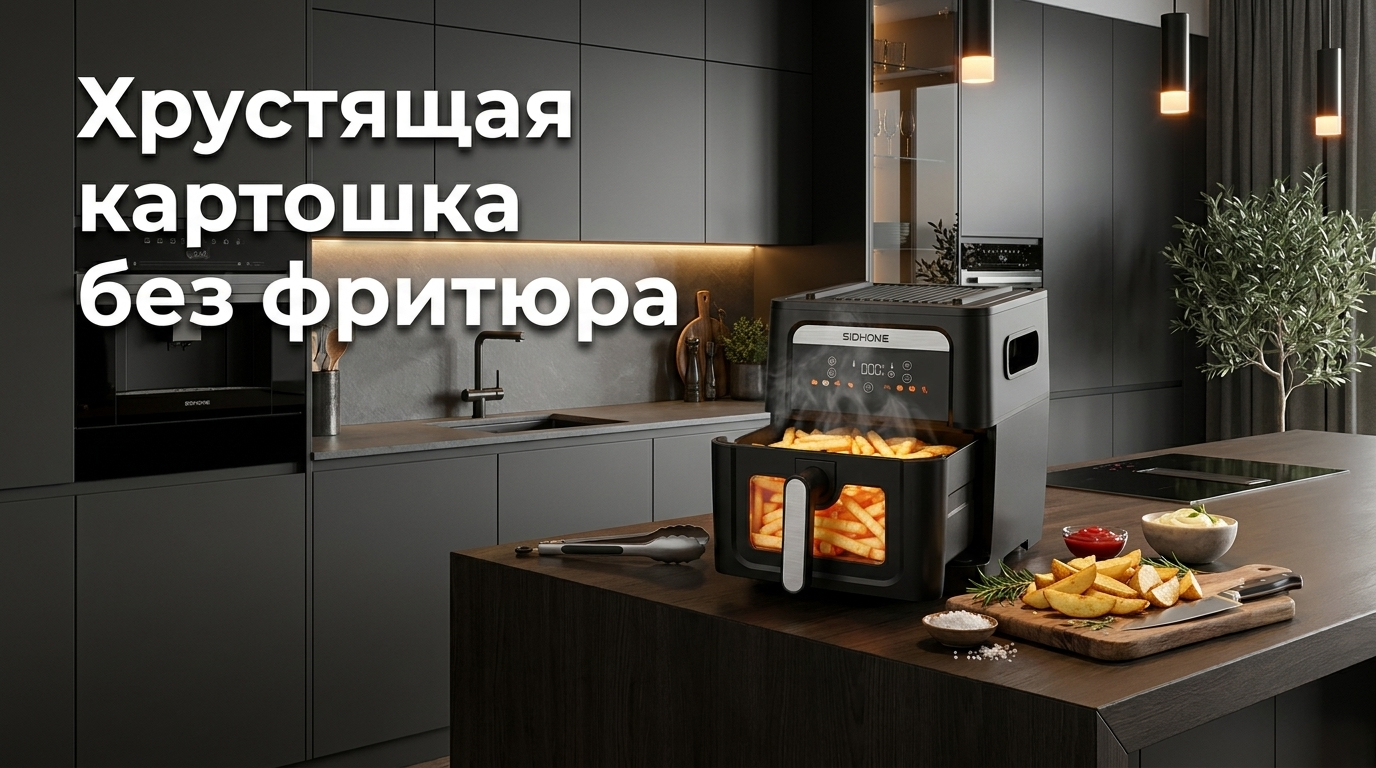 Хрустящая картошка в аэрогриле для детей
