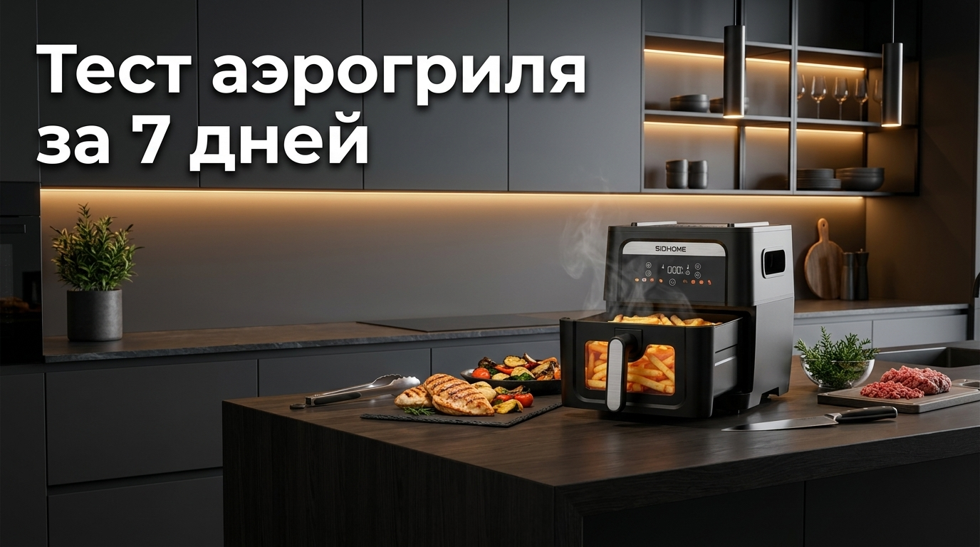 Мощность аэрогриля и режимы его работы