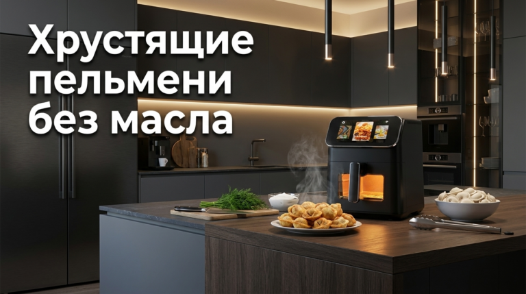Пельмени в аэрогриле: рецепт хрустящей корочки без масла