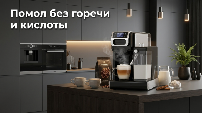 Помол кофе для кофемашины: настройка, чтобы кофе не горчил и не кислил
