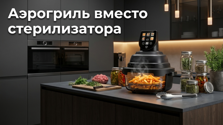 Стерилизация банок аэрогриль: неочевидные идеи и сушка трав в аэрогриле