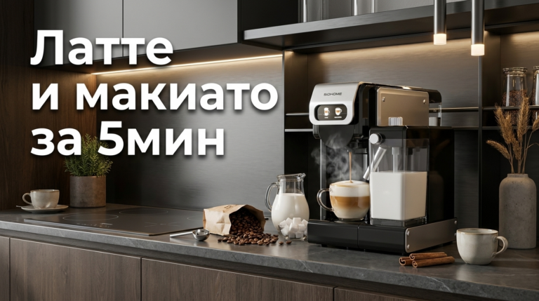 Кофемашина для дома: как приготовить латте и макиато за 5 минут — на примере автоматической модели
