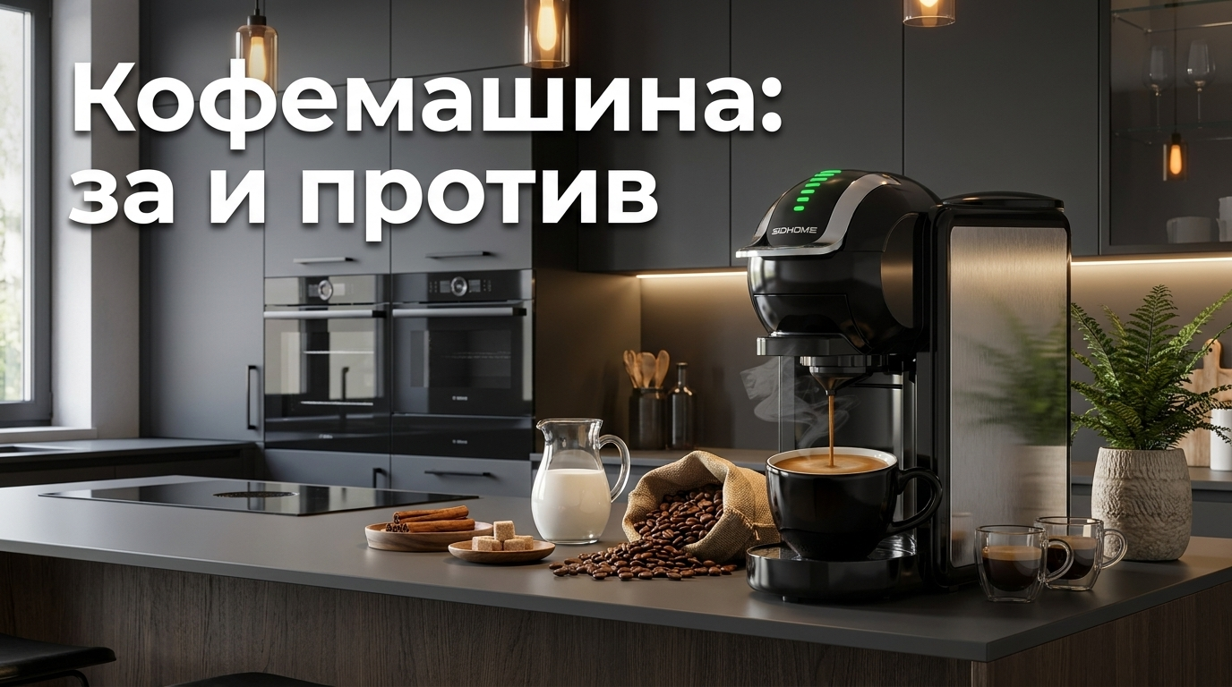 Кофемашина: плюсы и минусы автоматических моделей
